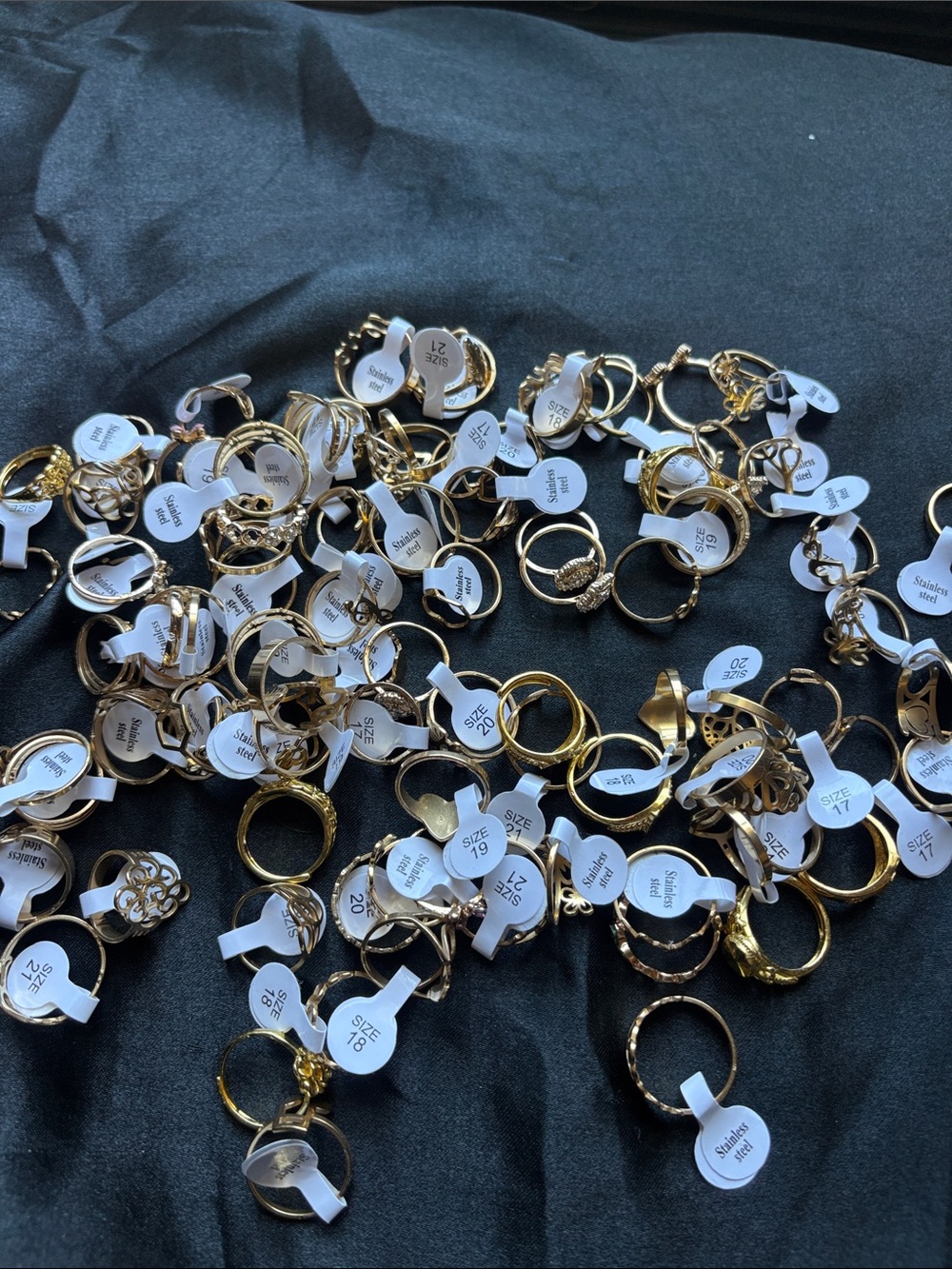 Gold Stackable Women's Fashion Rings - Assorted Styles